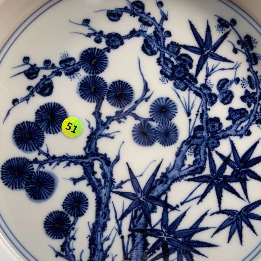 手绘现代茶具非古董