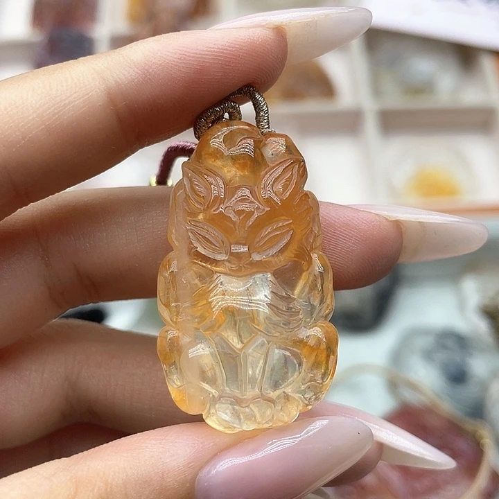 颈饰未镶嵌水晶天然