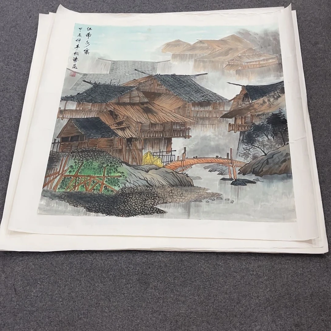 国画D国画作品单幅任发