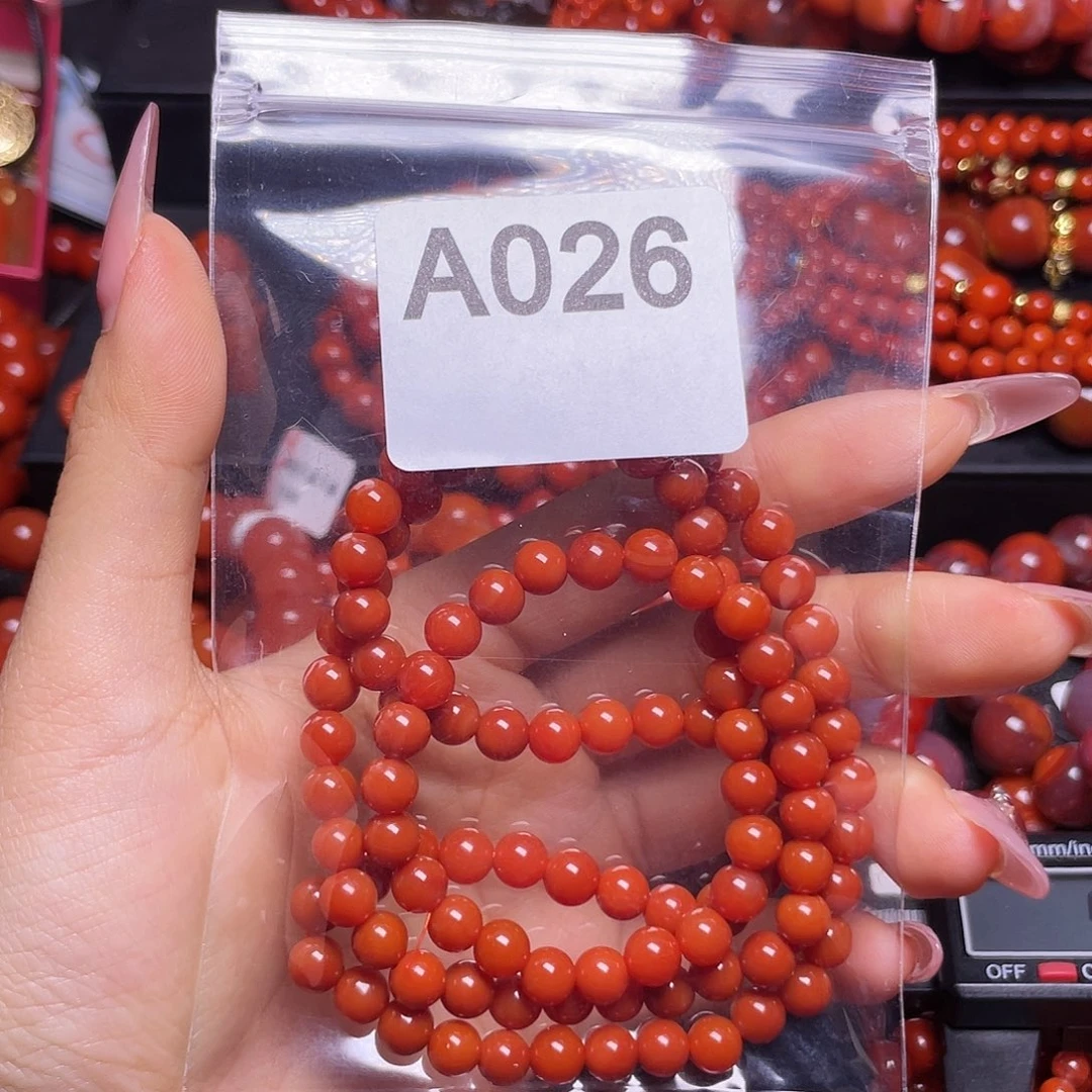 未镶嵌手链南红玛瑙