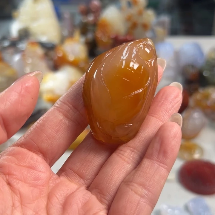 玛瑙/玉髓吊坠(不含链)未镶嵌
