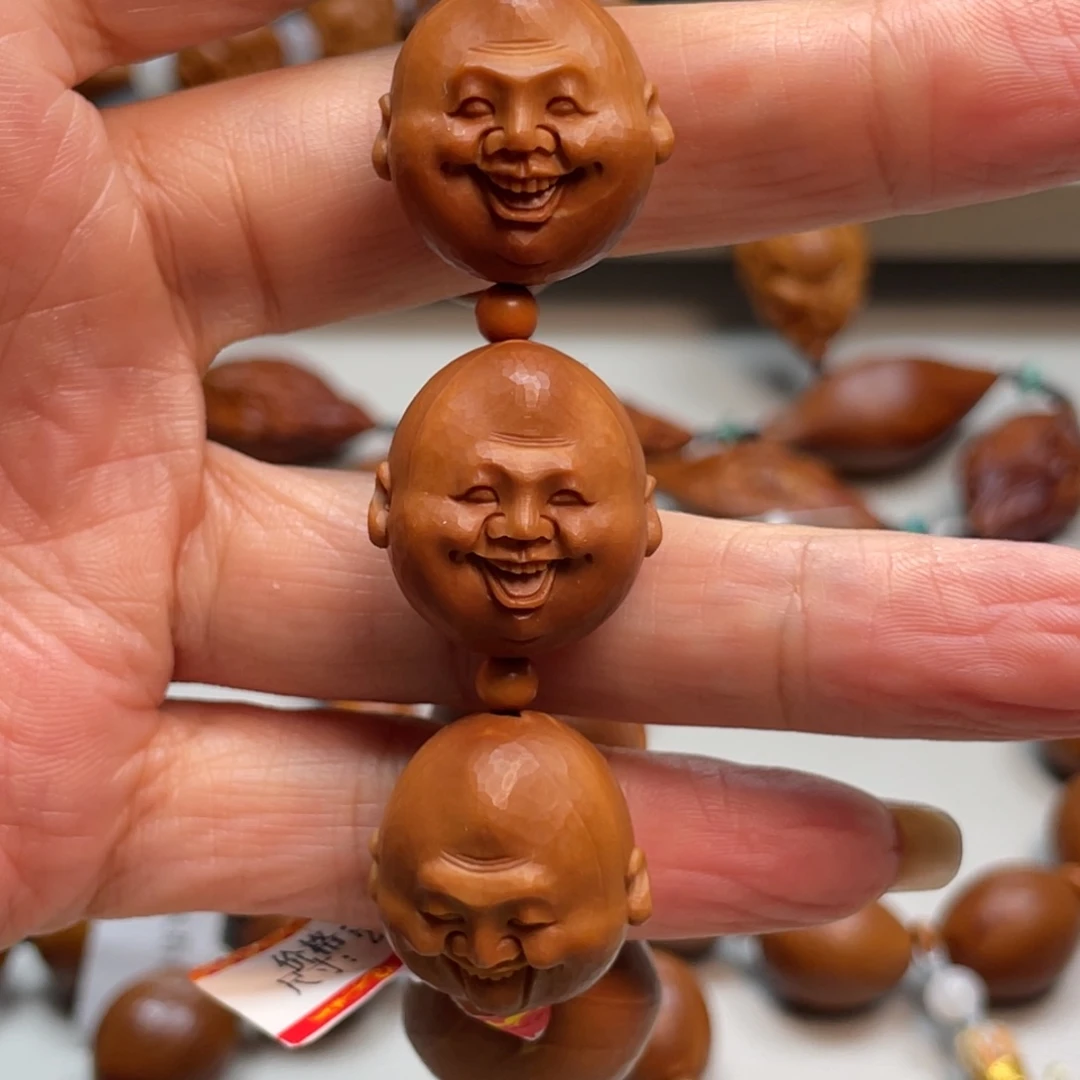 手串/手链橄榄核大师兄笑佛