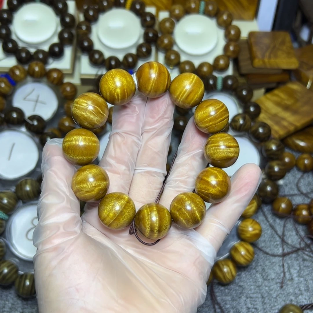 金丝楠手串/手链金丝楠木2.0