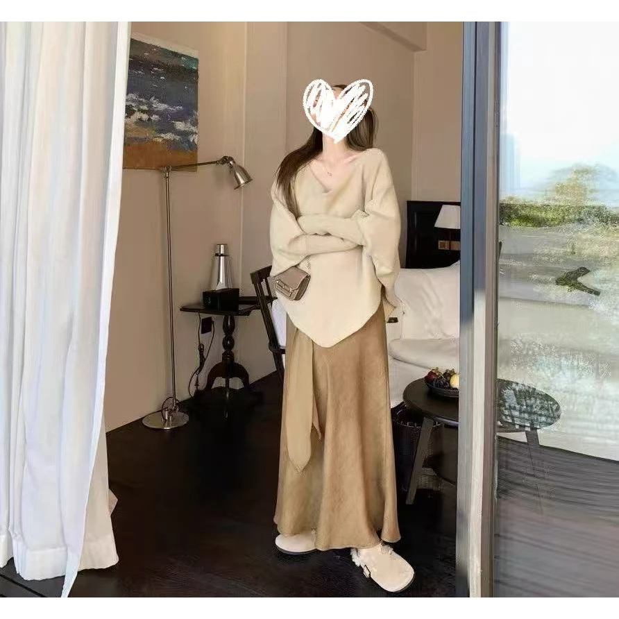 大码女装早秋新款法式慵懒风简约通勤时尚套装气质初恋风御姐风