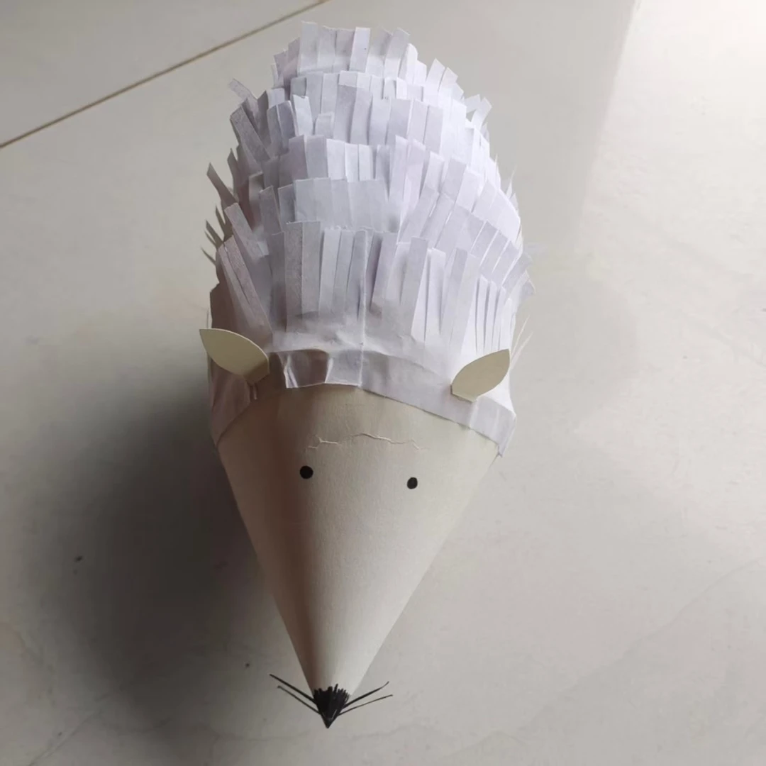 纯手工纸质刺猬柳家胡家蟒家真身纯手工制作可烧成品