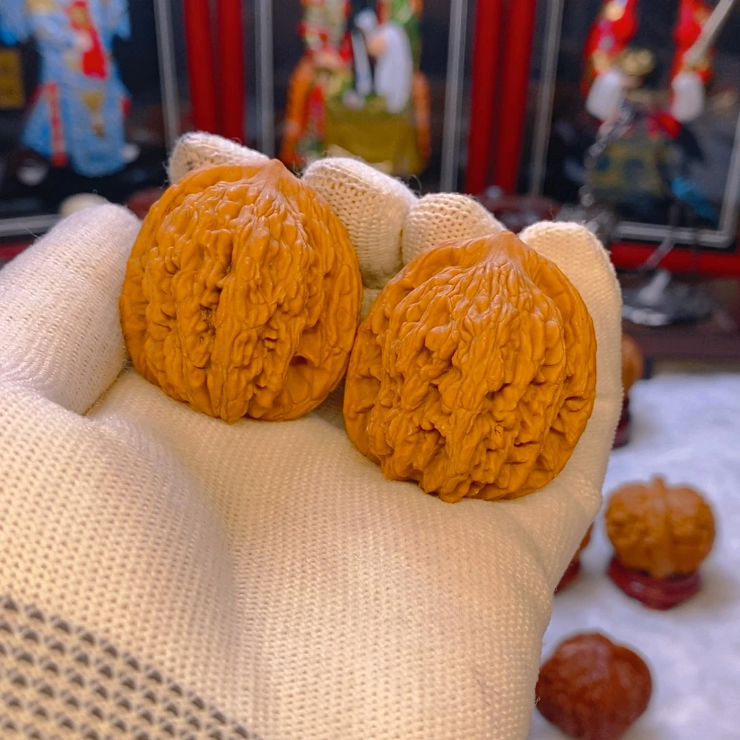 文玩核桃吊坠麦穗虎头 福利01