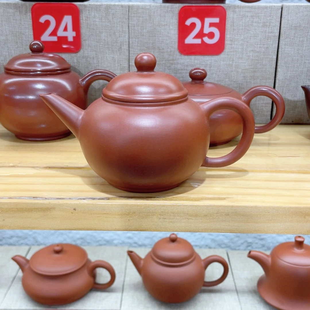 茶壶紫砂勤**茄水平浮力…直接拍