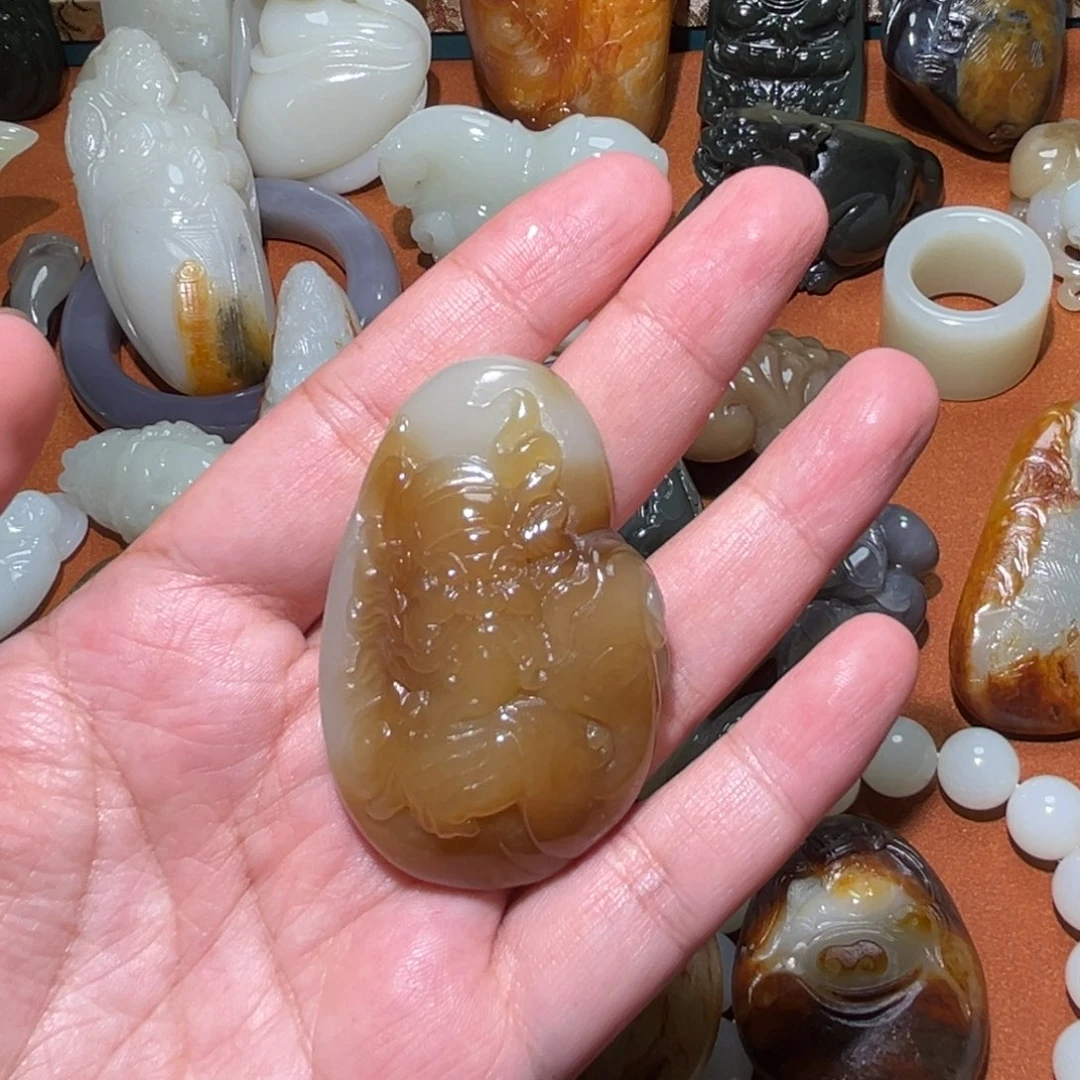未镶嵌和田玉挂件n*，