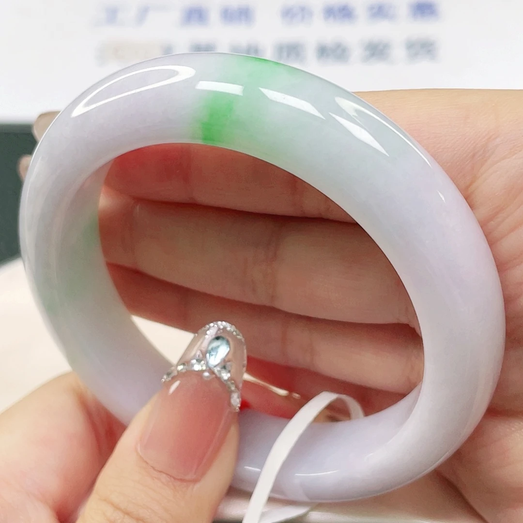 未镶嵌手镯翡翠圈口5556