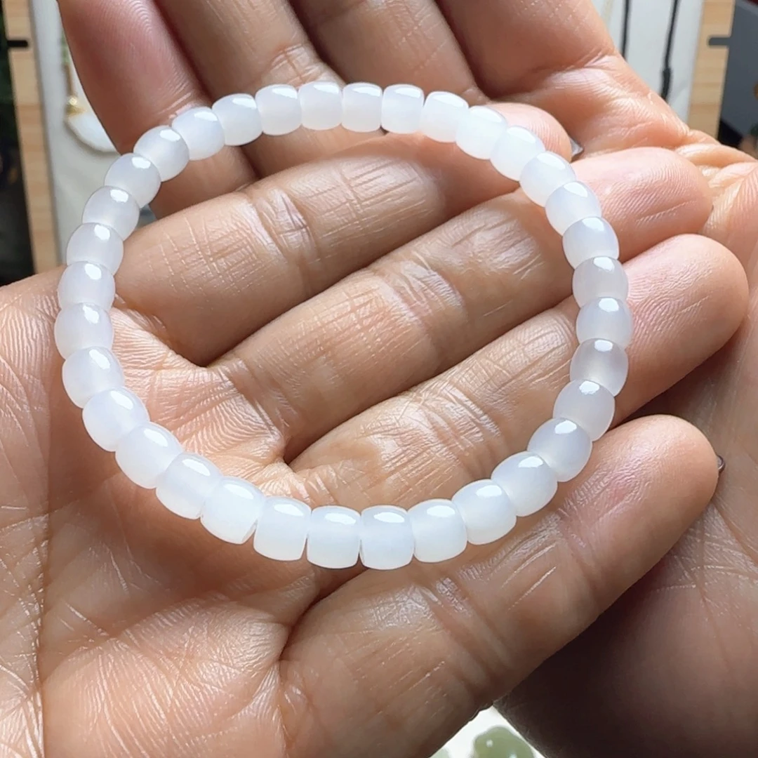 R***_和田玉未镶嵌手串