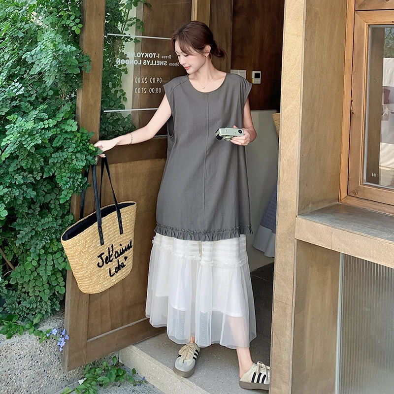 新款上衣加半裙套装连衣裙气质夏季裙子099-10191-