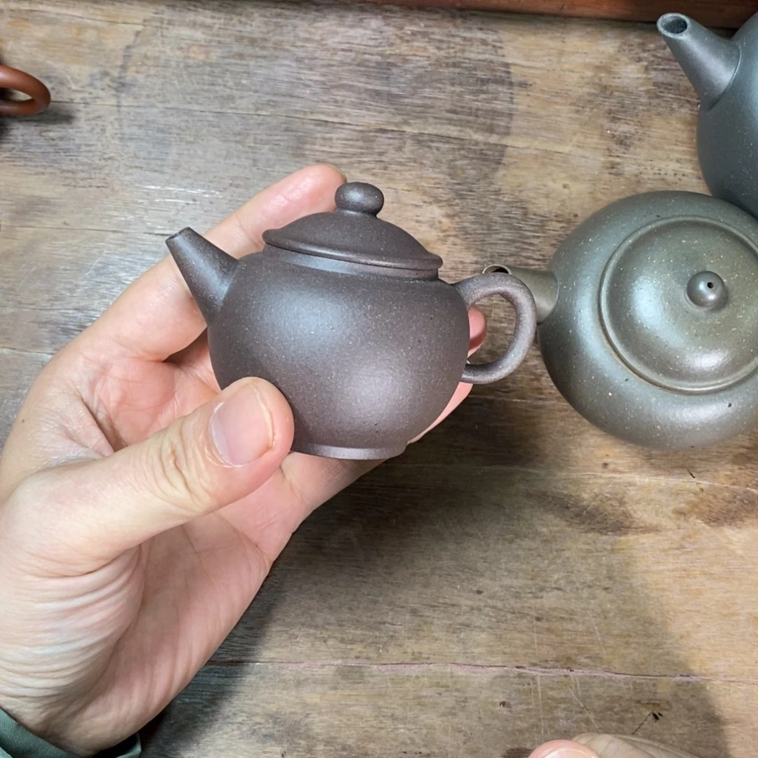 紫砂茶壶80cc全手工摹古