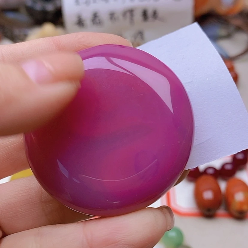 【闪购商品】未镶嵌玛瑙/玉髓珠宝半成品夕****?