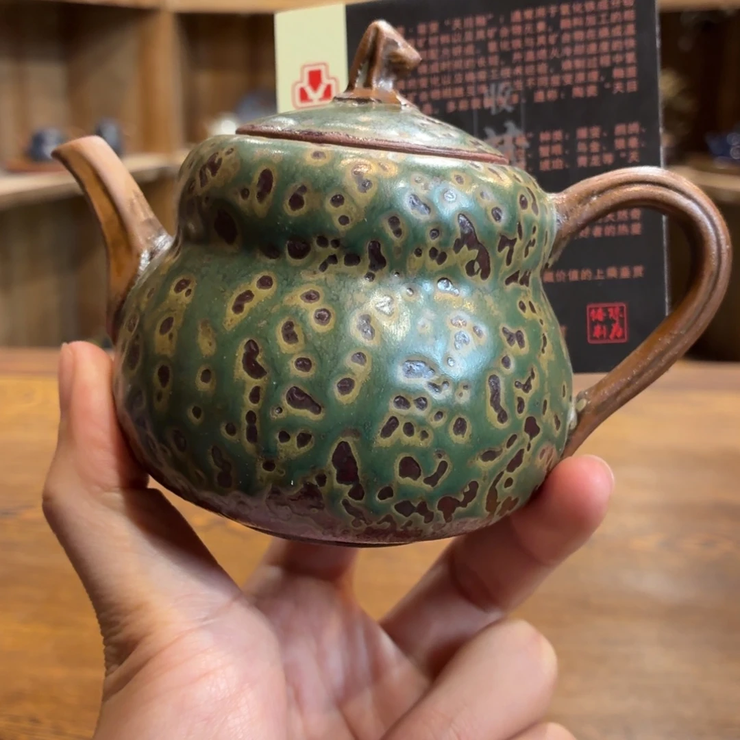 柴烧老岩泥茶器皿