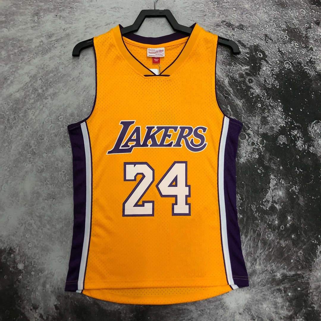 【湖人热压】男士运动休闲夏季透气复古印花无袖球衣