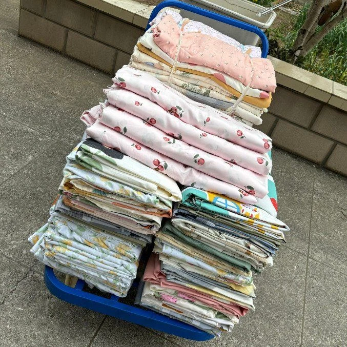 100%纯棉被套单件斜纹150×200×230田园风全棉单人宿舍被罩180单买