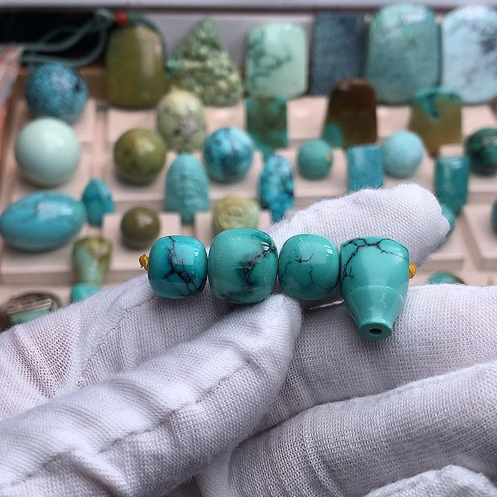 @***北未镶嵌绿松石珠宝奇石