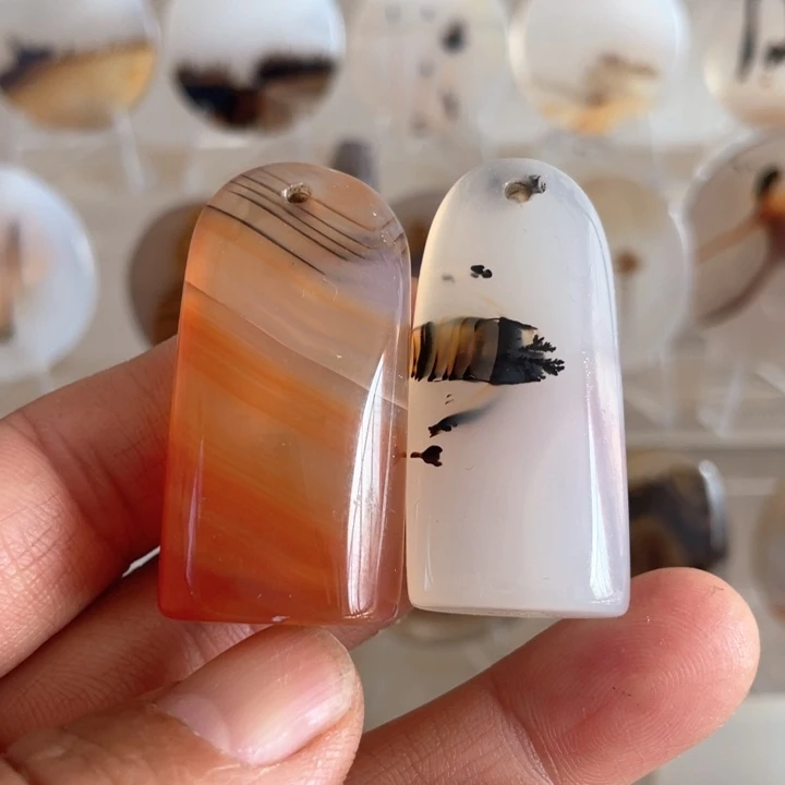 未镶嵌吊坠(不含链)玛瑙/玉髓