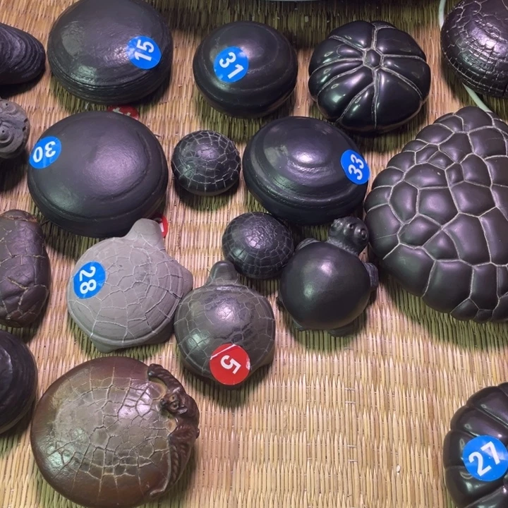 核桃手串/手链龟纹石原石