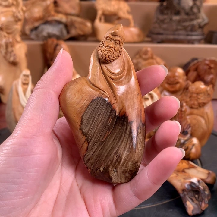柏木（崖柏）根雕手把