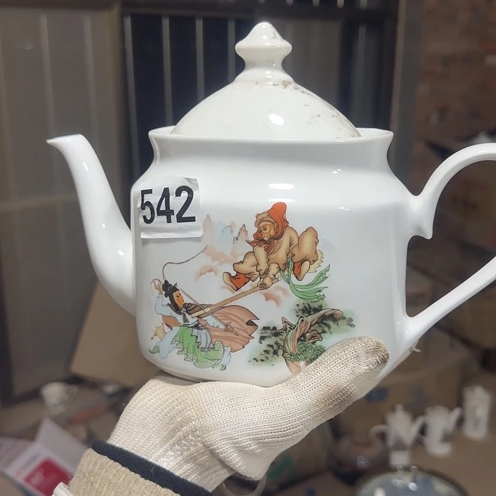 库存瓷片多空茶壶