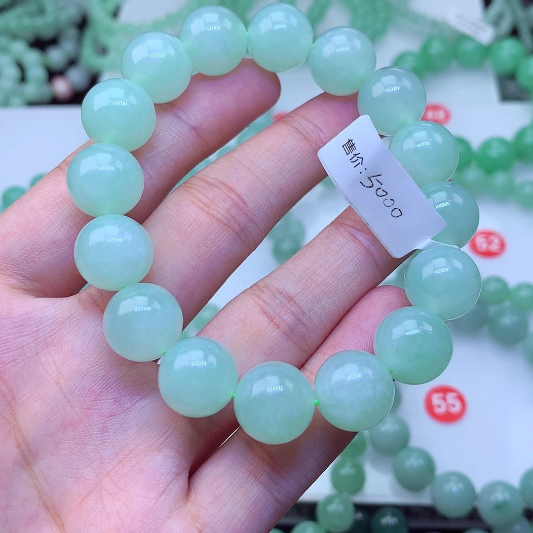 翡翠未镶嵌毛衣链