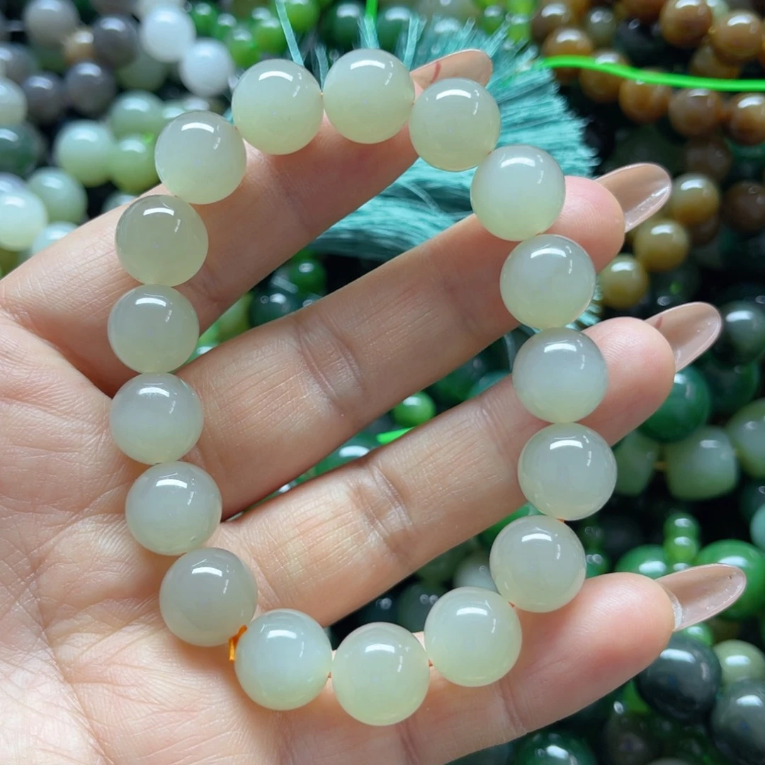 和田玉手链未镶嵌