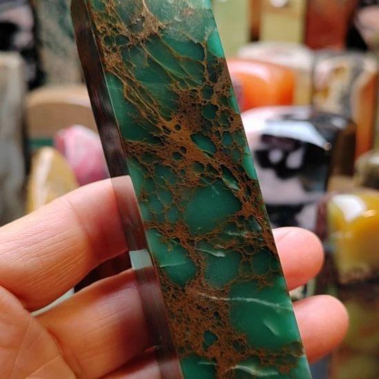 印***南雅安绿印石四川雅安绿印章2.5+10