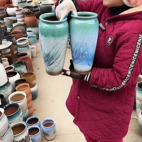 口13高31瑕疵盆子