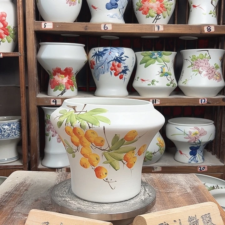 摆件高20口18.5琵琶新款陶瓷陶瓷