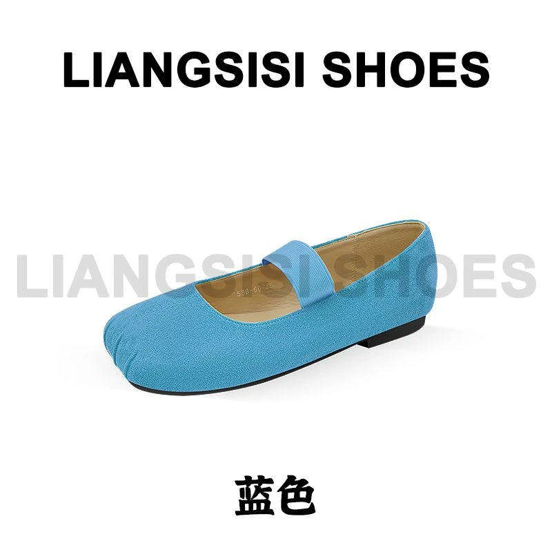 梁思思SHOES新款时尚百搭软底玛丽珍单鞋-588-66