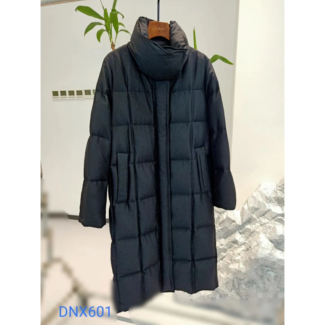 FA2024年新品保暖显腿长鹅绒服DNX601