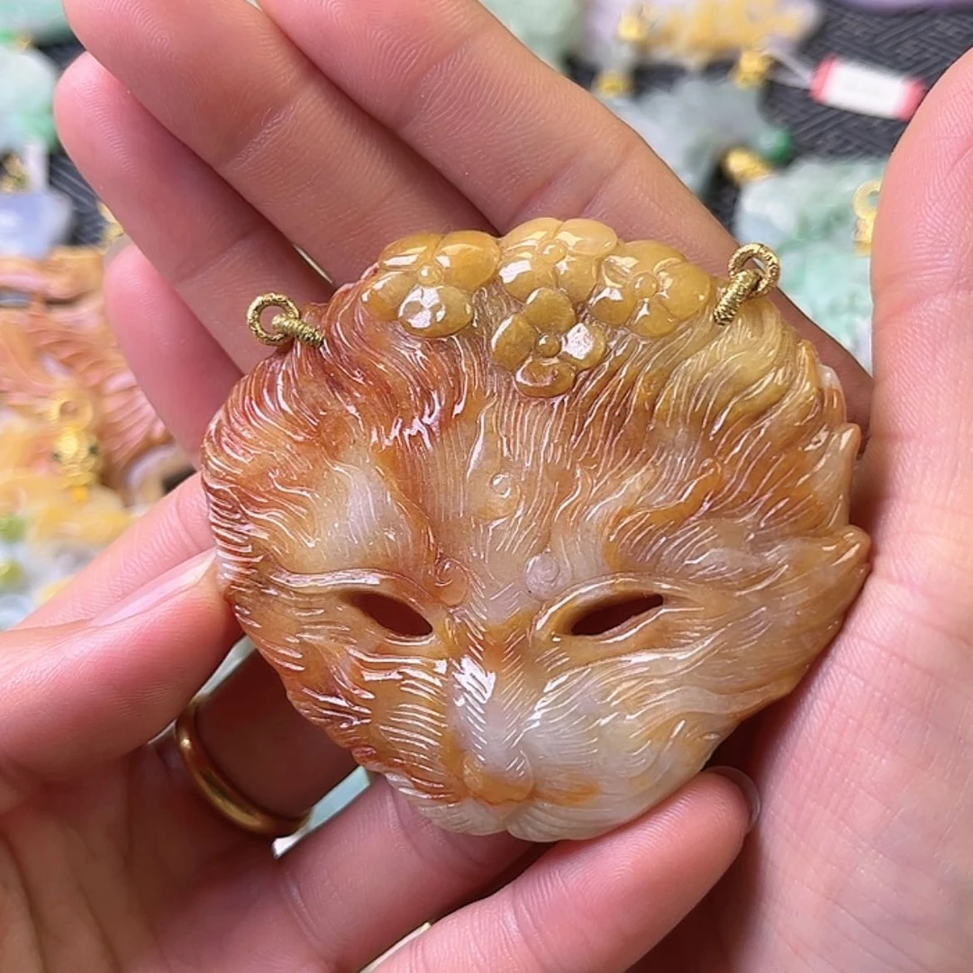 【闪购商品】翡翠颈饰未镶嵌挂件