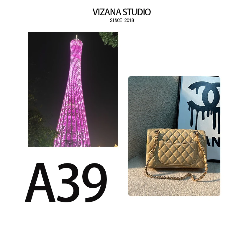 【A039】C+F 23cn2025年新款大容量女包时尚百搭多功能女包