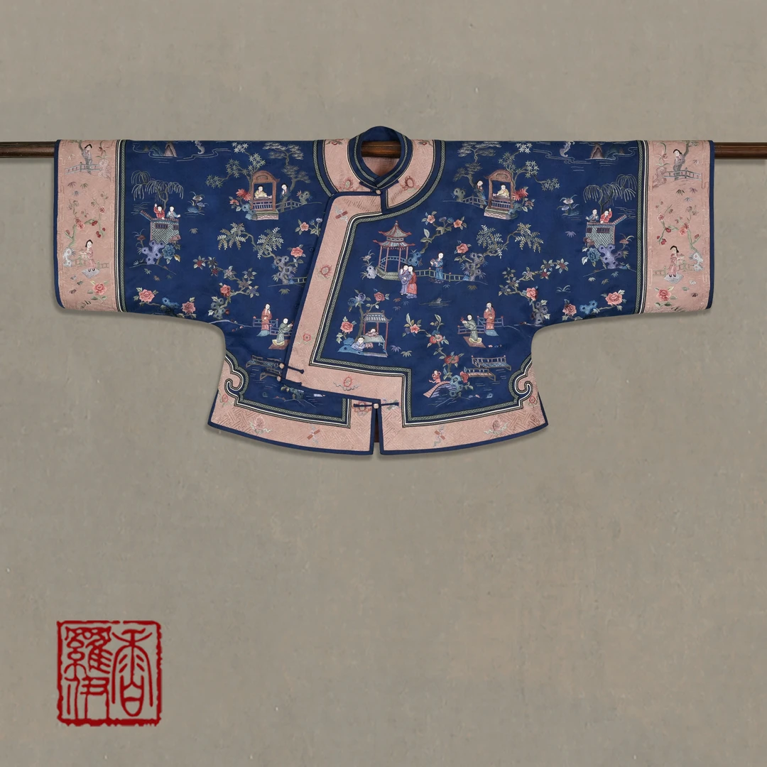 【御园绣】传统中式汉服绣花上衣