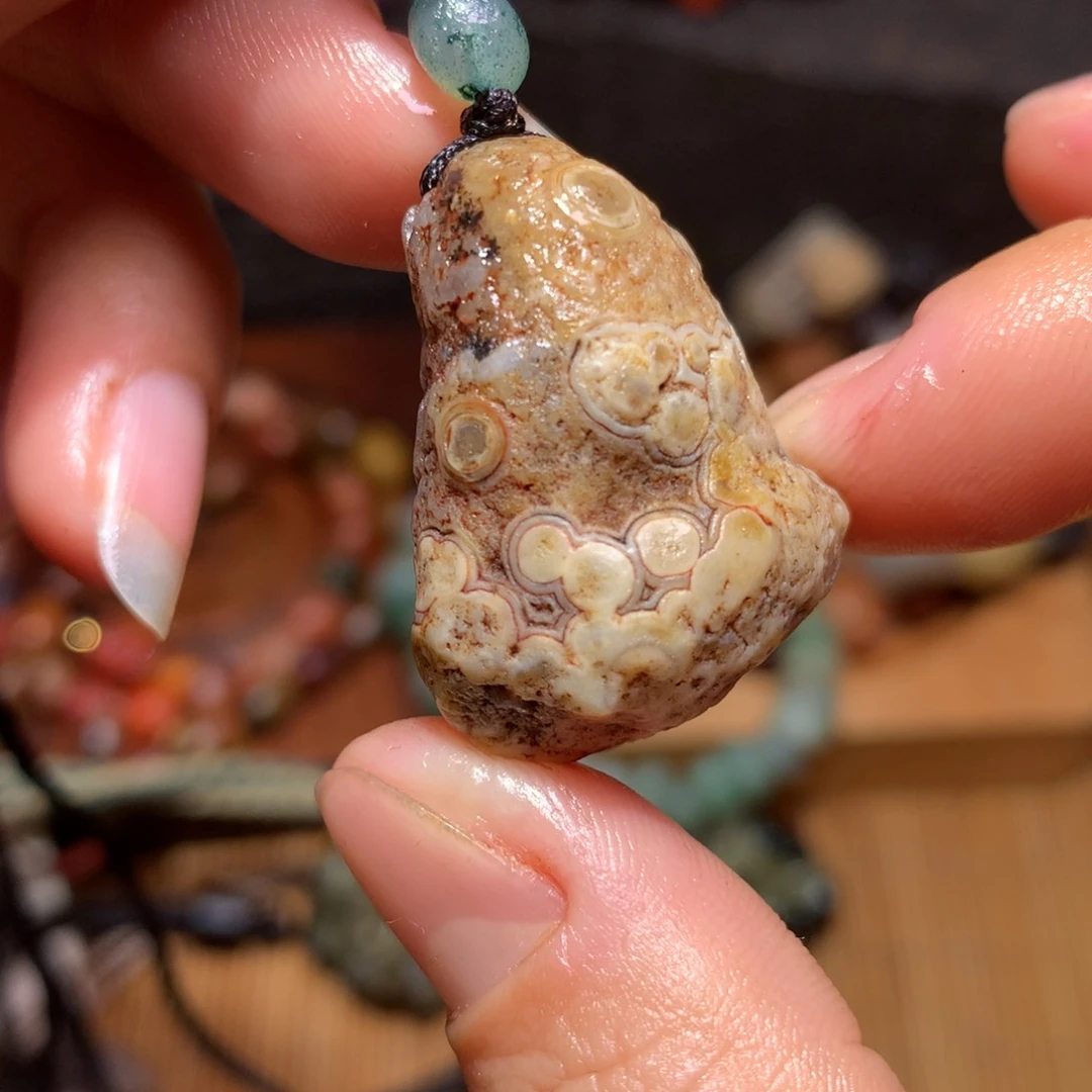 未镶嵌玛瑙/玉髓珠宝半成品