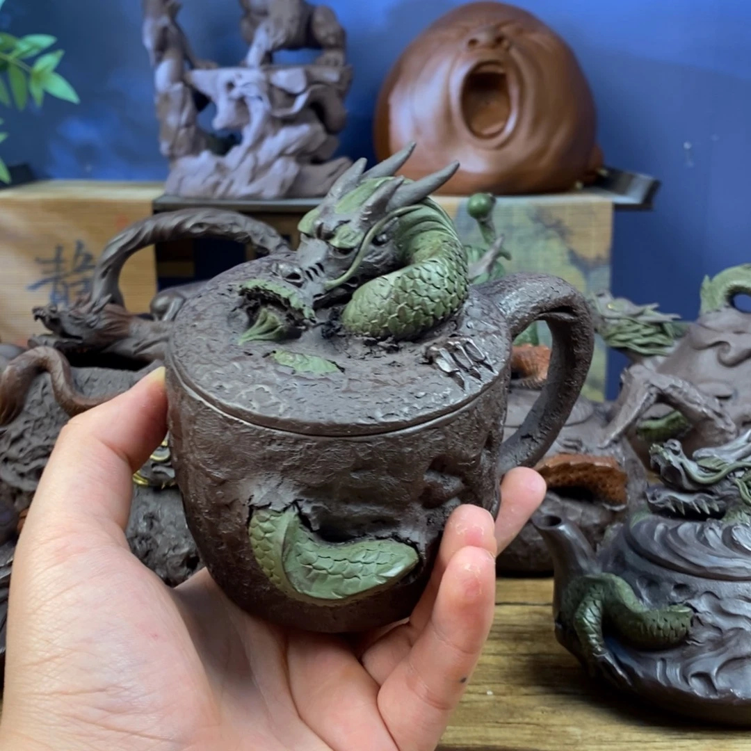 茶壶紫砂紫砂 盖杯