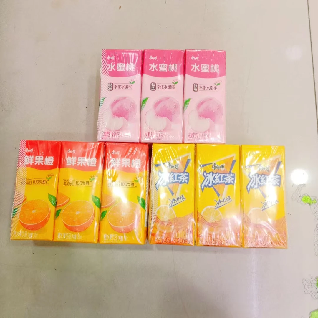 康师傅水蜜桃250ml *6盒/包