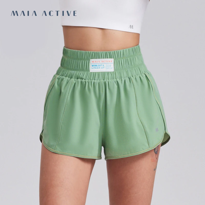 含安全裤运动跑步休闲瑜伽短裤 MAIAACTIVE 241SH058
