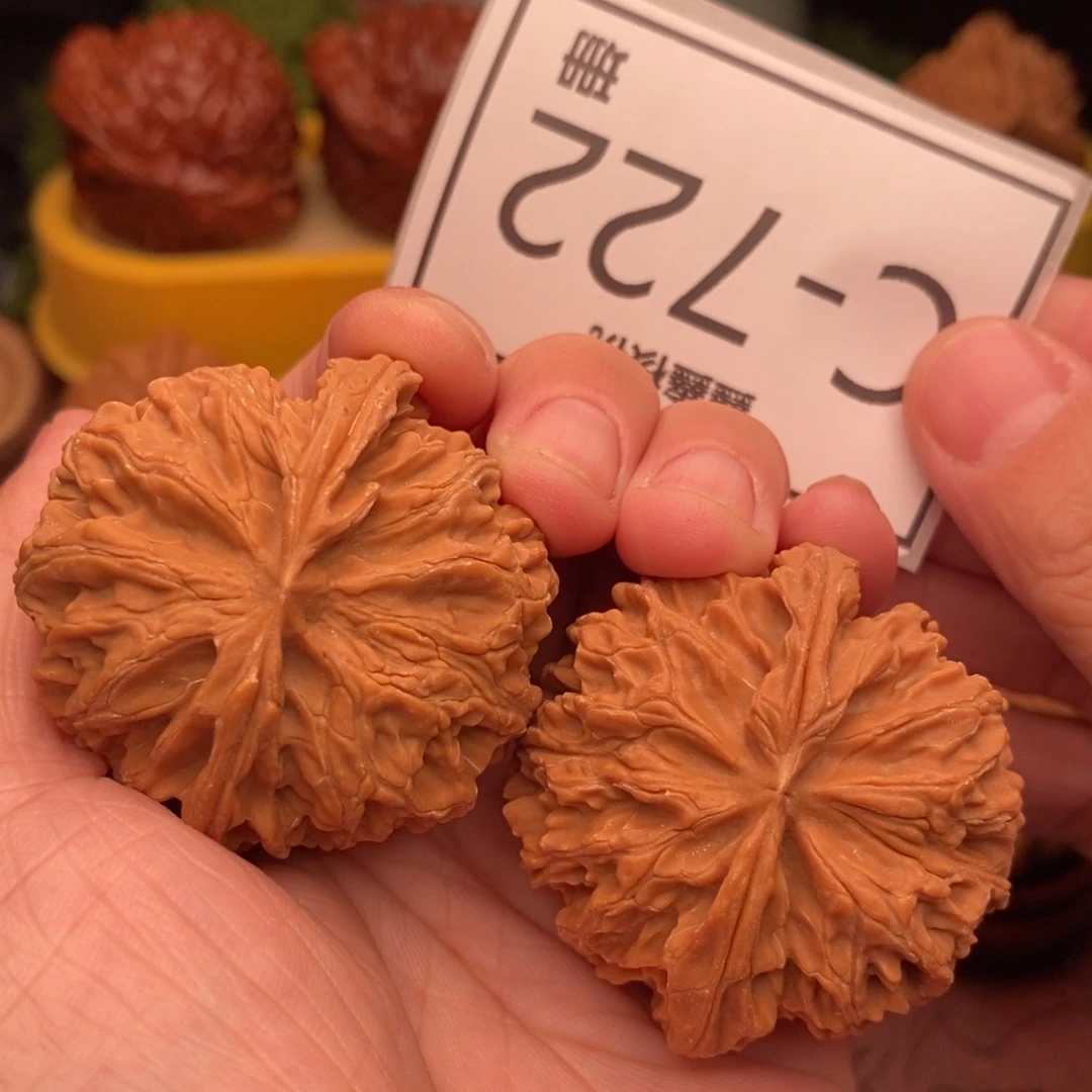 桃核把件苹果43…..