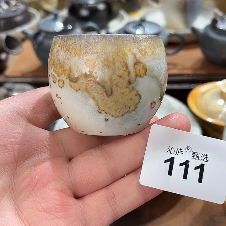 沁庐柴窑古法柴烧全手工茶具
