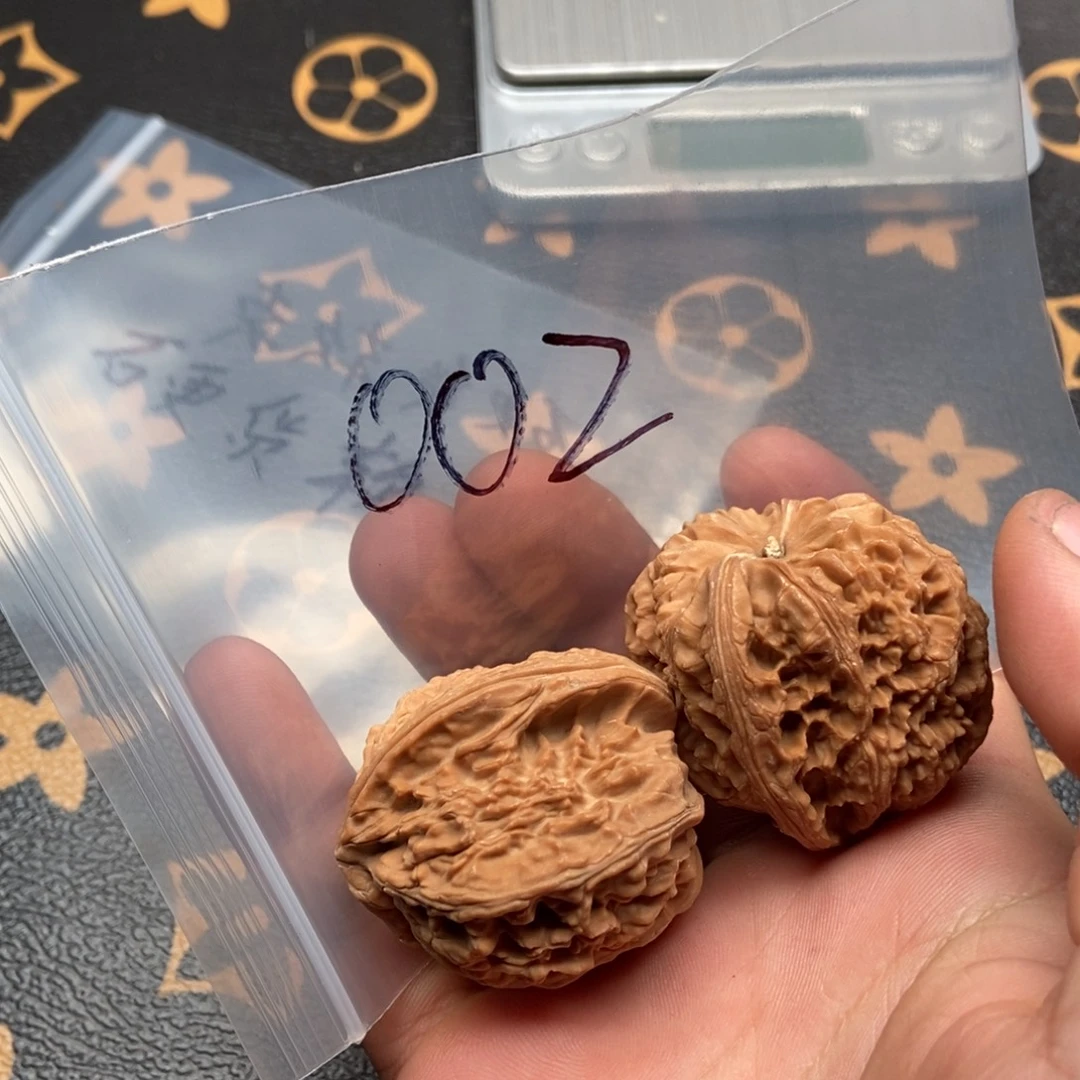 吊坠文玩核桃白狮子