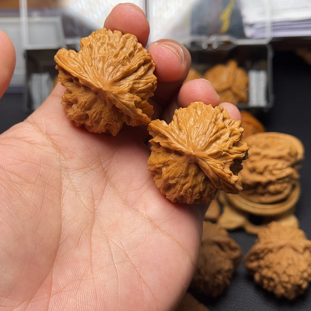 文玩核桃把件41盘山公子帽