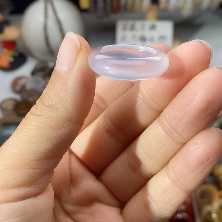 玛瑙/玉髓未镶嵌戒指A 17不退换港15内径17.4