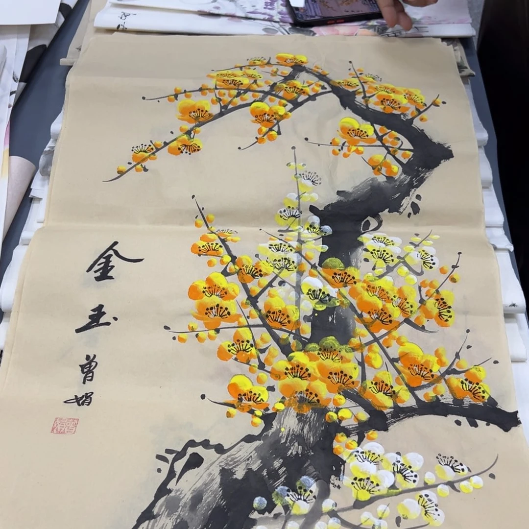 国画纯手绘国画作品欣赏