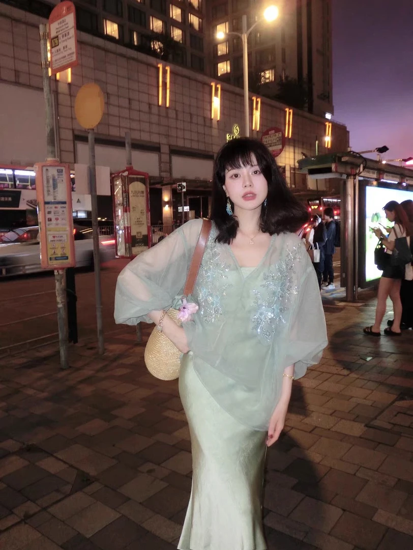 王炸超美防晒衣加吊带套装