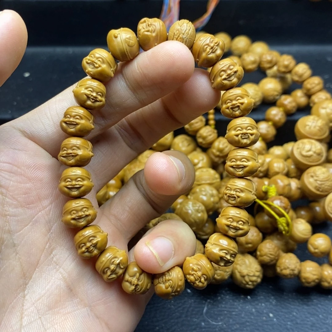 猴头核桃吊坠地主百态头