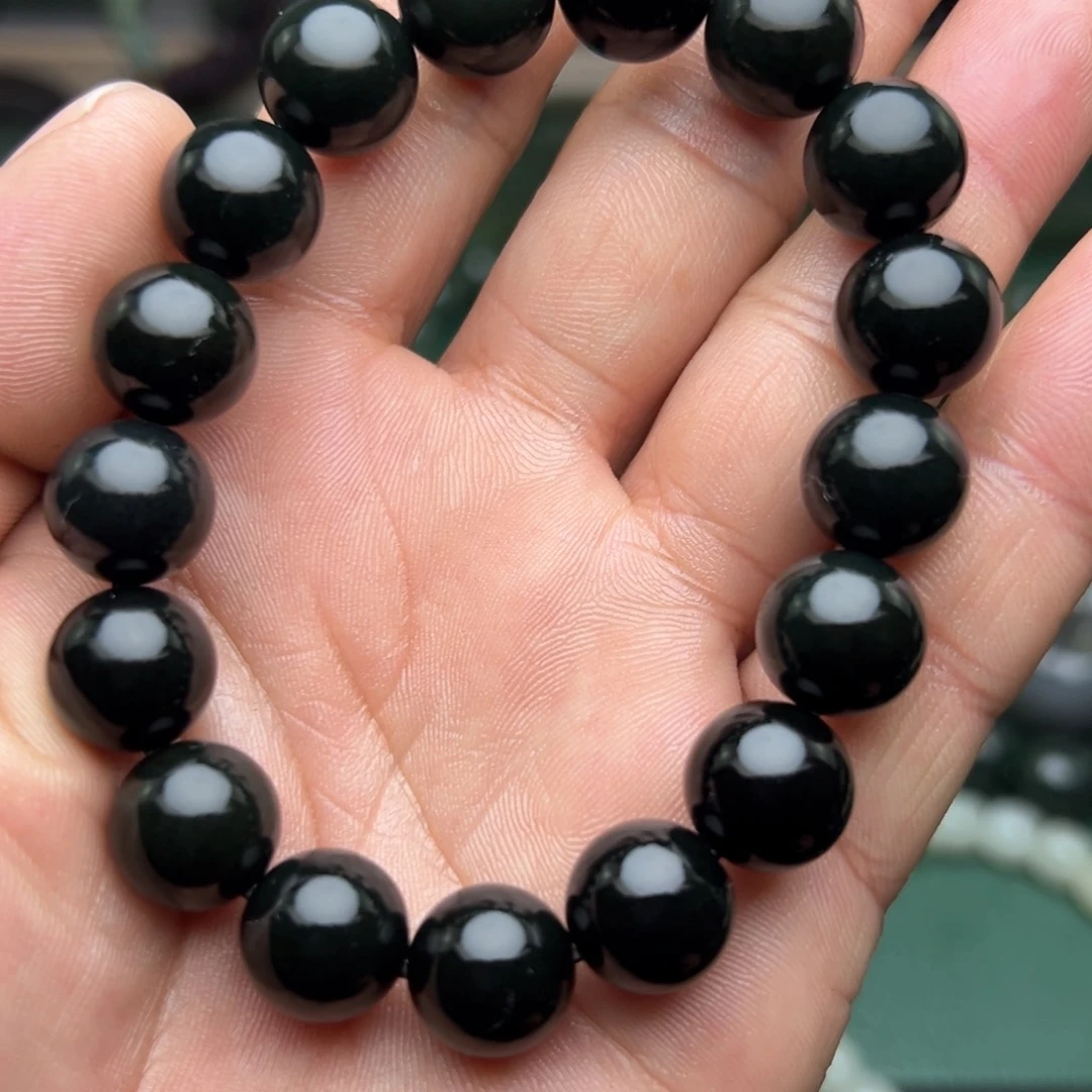 和田玉手链未镶嵌12