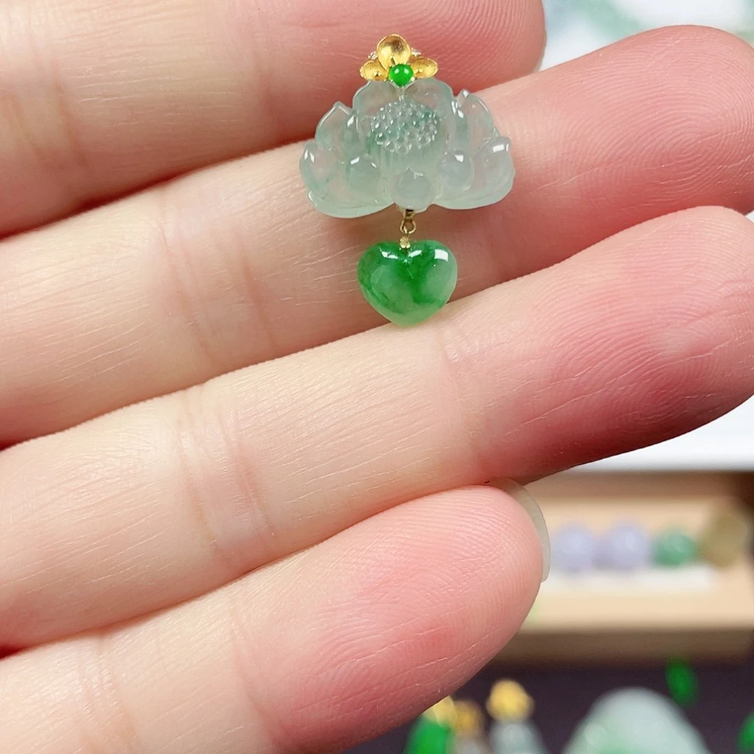 翡翠未镶嵌手链天然缅甸翡翠A货卡22