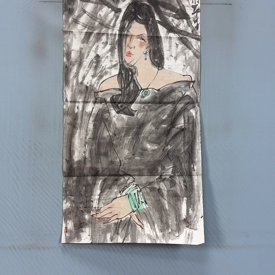 国画490 牡丹一如你